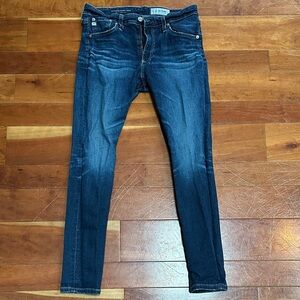 AG Adriano Goldschmied Dark Blue Skinny Jeans